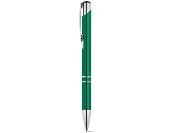 Bolígrafo clásico Beta personalizado con clip verde