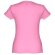 Camisetas manga corta corte entallado de algodón 150 g/m2 Thc Sofia Rosa claro detalle 64