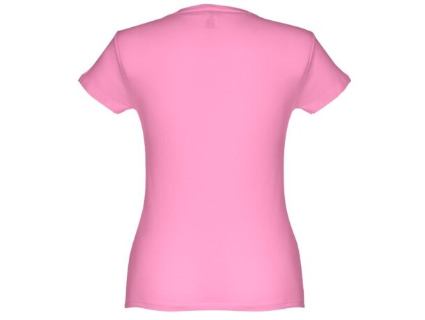 Camisetas manga corta corte entallado de algodón 150 g/m2 Thc Sofia Rosa claro detalle 64