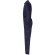 Mono de sarga yama con cremallera doble cursor y bolsillos Azul detalle 43