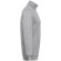 Sudadera Budapest unisex con cremallera y cinturilla canalé Gris claro matizado detalle 7