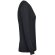 Jersey de punto cuello v mujer Milan Women Negro detalle 14