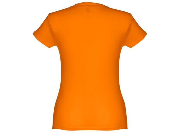Camisetas manga corta corte entallado de algodón 150 g/m2 Thc Sofia Naranja detalle 43