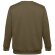 Sudadera Delta unisex de algodón y poliéster con interior cardado Verde militar detalle 14
