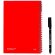 Libreta infinitebook plain a5 con páginas borrables reutilizables Rojo detalle 12