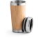 Vaso Pietro de viaje de bambú de 500 mL natural