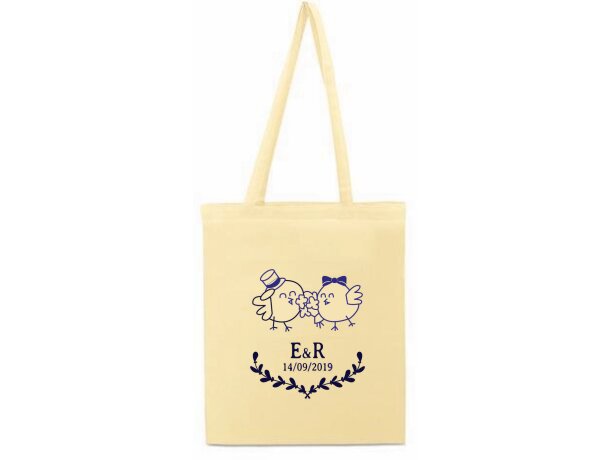 Bolsa color crudo para serigrafia personalizada