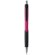 Bolígrafo colorido con antideslizante rosa