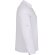 Chaqueta de cocina Agni unisex tejido COOLMAX transpirable Blanco detalle 4