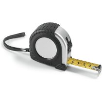 Flexómetro de 3 metros con freno personalizado cromado satinado Flexómetro de 3 metros con freno personalizado cromado satinado