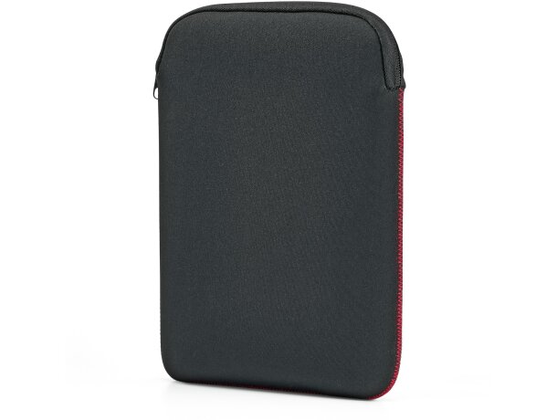Funda de poliester para tablet roja personalizado