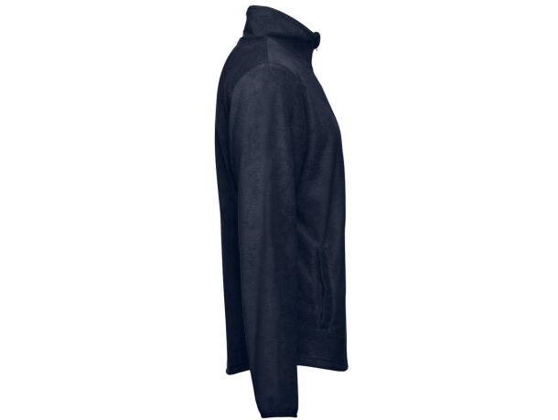 Chaqueta polar Helsinki con cremallera y bolsillos Azul marino detalle 4