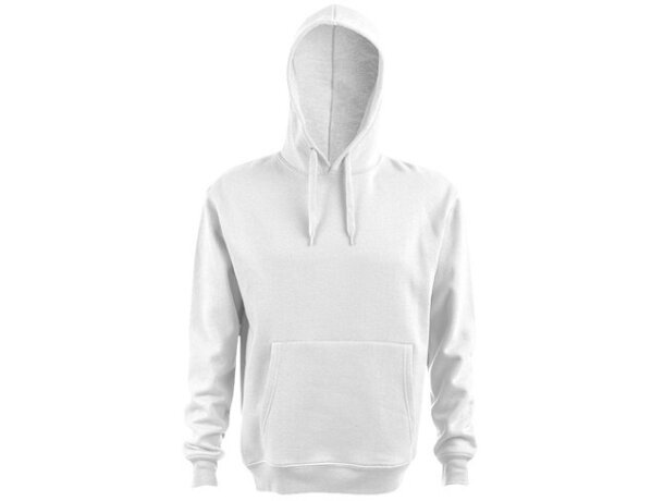 Sudadera con capucha Phoenix Wh algodón poliéster 320 g/m² Blanco detalle 5
