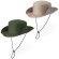 Sombrero de poliester con cordón ajustable en dos colores