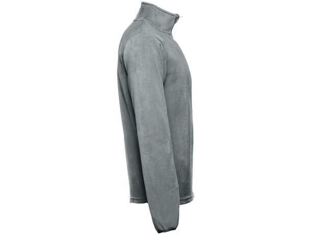 Polar vienna unisex de poliéster con cremallera de 1/4 Gris detalle 10
