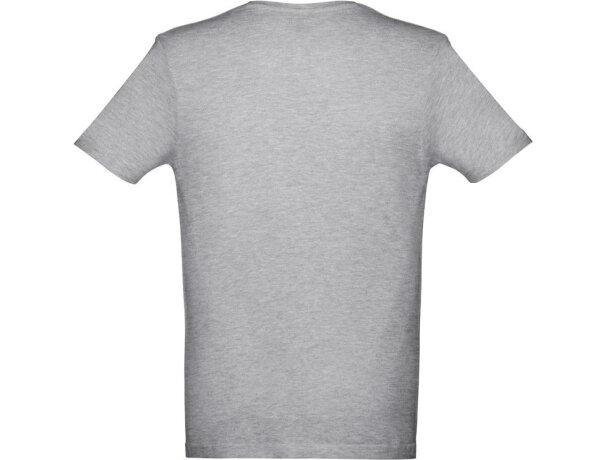 Camisetas manga corta poliéster unisex 150 g/m2 Thc Gris claro matizado detalle 12