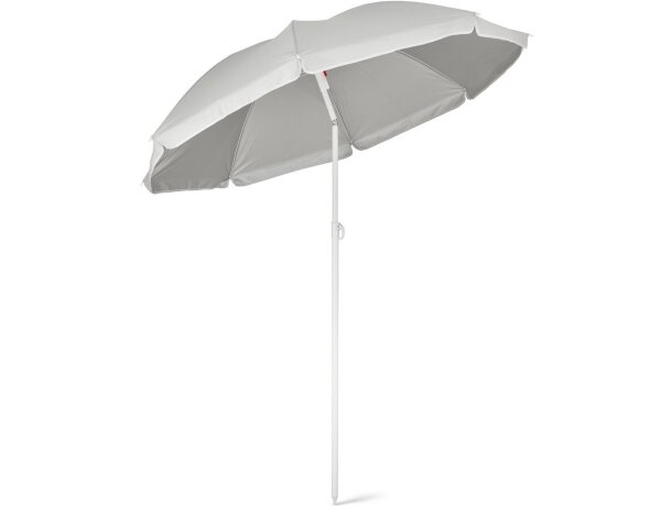 Sombrillas reclinable de poliéster 140 &#xD8; Hi!dea Parana Gris claro detalle 2