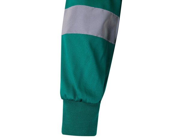 Chaqueta de sarga bicolor Neptune Large con alta visibilidad Verde/Amarillo detalle 11