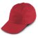 Gorra Chilka sencilla de colores talla de niño con logo rojo