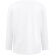 Camiseta manga larga infantil Bucharest algodón orgánico blanca Blanco detalle 2