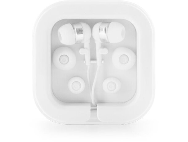 Auriculares presley con micrófono integrado y entrada usb-c Blanco detalle 2