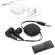 Auriculares con cable retráctil personalizado