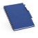 Libreta con tapas de colores de cartón azul