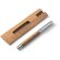Roller Andrew de acero inoxidable reciclado con clip de corcho Natural detalle 5
