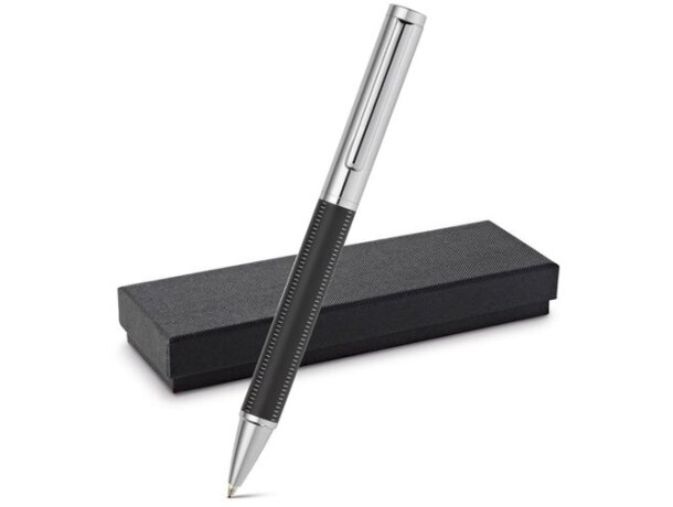 Bolígrafo en metal con estuche acolchado