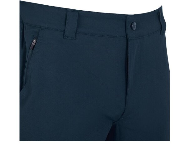 Pantalones nymphs de sarga elastica multiestiramiento 8 bolsillos Azul petróleo detalle 5
