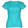 Camisetas manga corta corte entallado de algodón 150 g/m2 Thc Sofia Turquesa detalle 31
