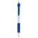 Bolígrafo Aero con grip y clip en color azul