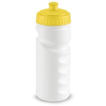 Botella Lowry deportiva con cuerpo blanco 550 ml grabado
