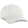 Gorra para bordado con 6 paneles blanca grabada