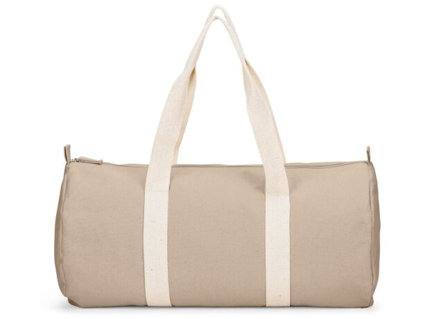 Bolsa de deporte Saint Sport de algodón y poliéster reciclados Natural detalle 4