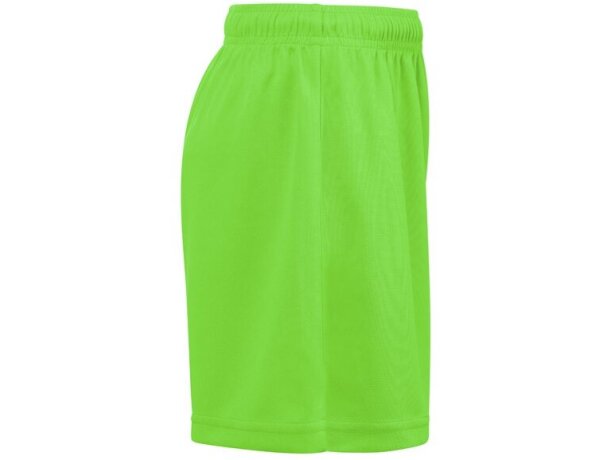 Pantalón corto deportivo infantil Match Kids poliéster reciclado Lima detalle 3