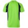 Camiseta técnica ojo de pájaro bicolor VL Slayer Verde/Azul marino detalle 12