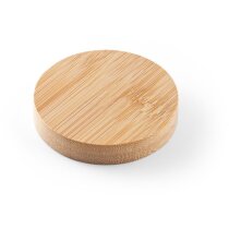 Posavasos Amchur bambú con abridor magnético para nevera