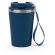 Vaso térmico Spitz de acero inoxidable reciclado con acabado mate Azul marino