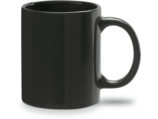 Mug cerámica 350ml negra personalizado