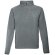 Polar vienna unisex de poliéster con cremallera de 1/4 Gris