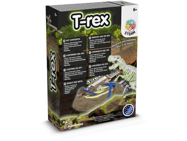 Kit de excavación fossil excavation kit i para niños Multicolor detalle 2