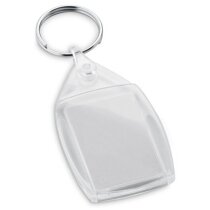 Llavero poliestireno rectangular personalizado Llavero poliestireno rectangular personalizado