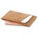 Porta tarjetas ecológico personalizada en corcho natural