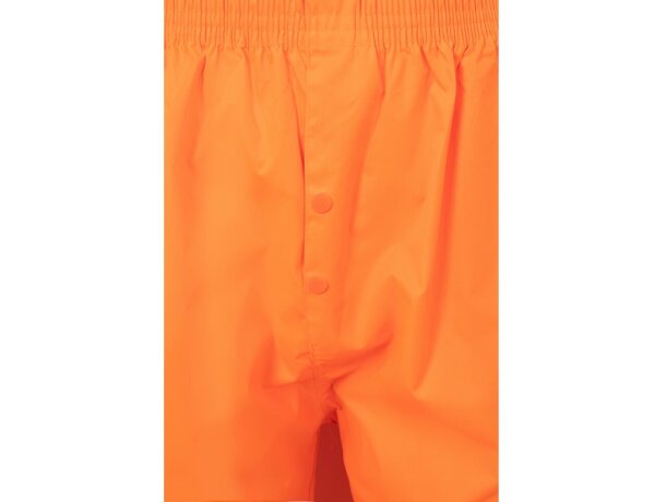 Traje de lluvia Venus alta visibilidad EN20471 clase 3 Naranja hexachrome detalle 10