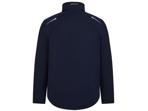 Chaqueta acolchada VL Nyx reciclada repelente al agua unisex Azul marino detalle 2
