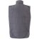 Chaleco acolchado bicolor multibolsillos unisex VL Nergal Gris/Verde detalle 2