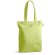 Bolsa algodón poliéster reciclado asas largas 220 g/m2 Hi!dea Verde claro