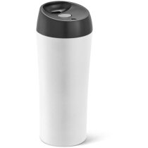 Taza de viaje personalizada Monarda acero 470 ml antideslizante