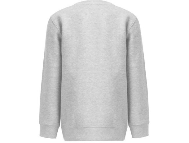 Sudadera niño Delta Kids algodón reciclado 300 g/m² Gris claro matizado detalle 3